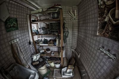 Interior of old building