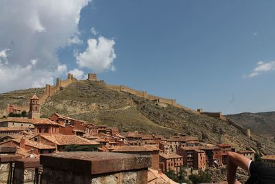 Buildings against sky