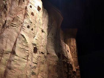 Low angle view of old ruins