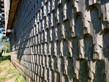 Full frame shot of brick wall