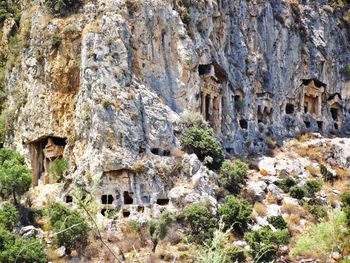 View of old ruins