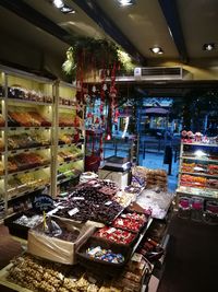 View of display in store