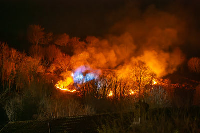 burning
