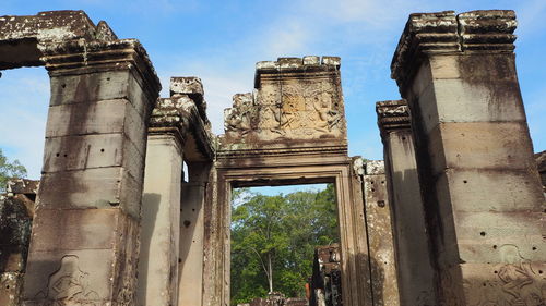 Old ruins of building