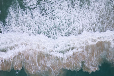 Full frame shot of sea waves