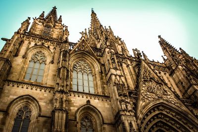 Low angle view of a church