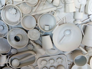 Full frame shot of containers