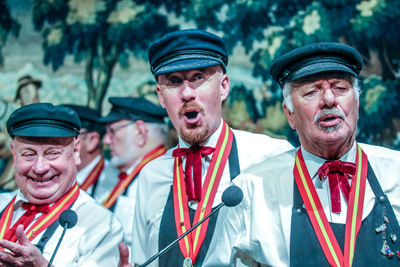 Portrait of smiling young man