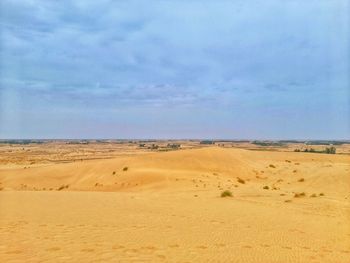 Sahara desert of algeria in north africa