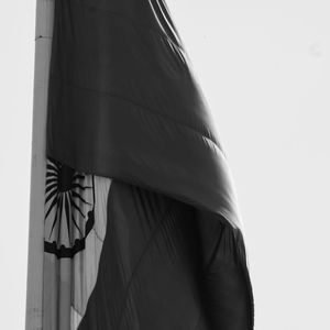 India flag flying at connaught place with pride in blue sky, india flag fluttering, indian flag