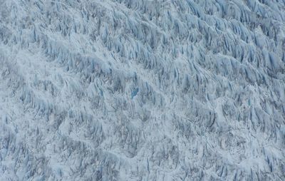 Full frame shot of snowcapped mountain