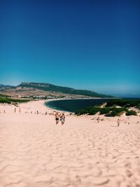 Group of people on the beach