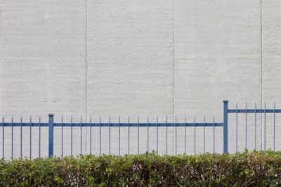 Scenic view of fence