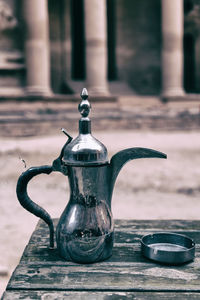 Close-up of drink on table