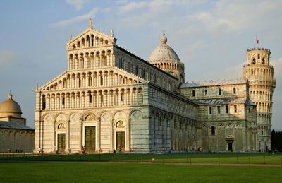 Facade of historical building