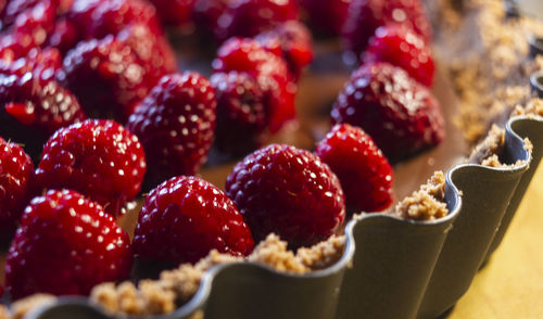 Close-up of strawberries