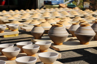 Full frame shot of containers