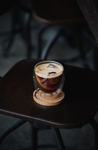 Close-up of drink on table