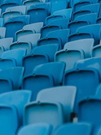 Full frame shot of empty theater