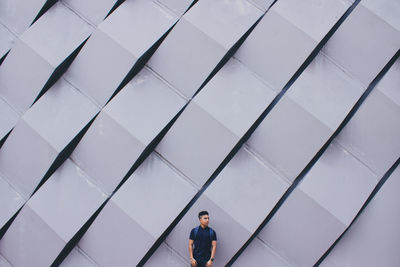 Woman looking at camera