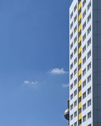 Low angle view of buildings against sky