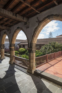 Interior of historic building