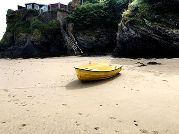 Boat in sea