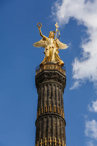 Low angle view of victory column