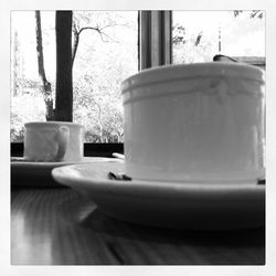 Close-up of empty bench