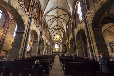 Interior of historic building