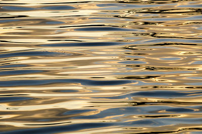 Full frame shot of rippled water