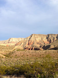 Scenic view of mountains