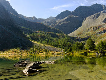 Beautiful view of arpy's lake.