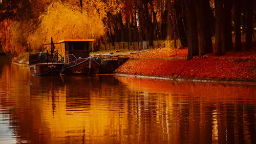 Scenic view of lake