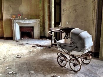 View of an abandoned building