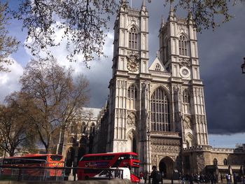 Low angle view of cathedral against sky