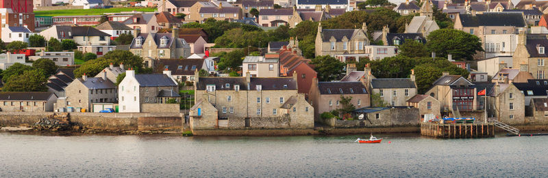 View of buildings in city