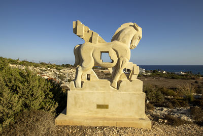 The sculpture park near ayia napa in cyprus