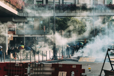 Panoramic view of buildings in city