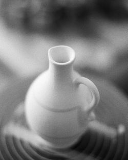 Close-up of vase on table