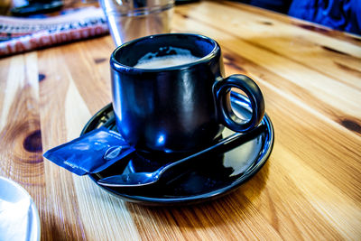 Close-up of drink on table