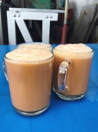 Close-up of drink on table