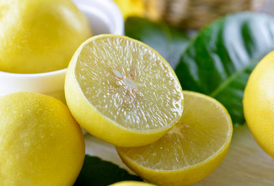 Close-up of oranges