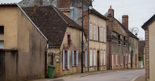 Street amidst buildings in city