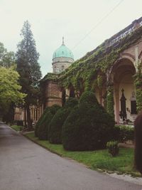 Exterior of church against sky