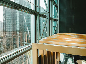 Staircase of modern building