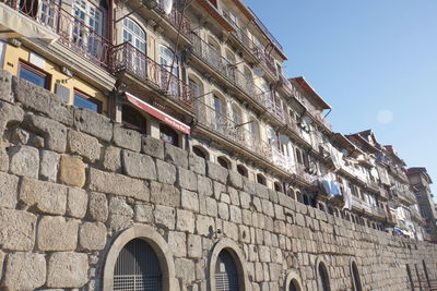 Low angle view of historical building