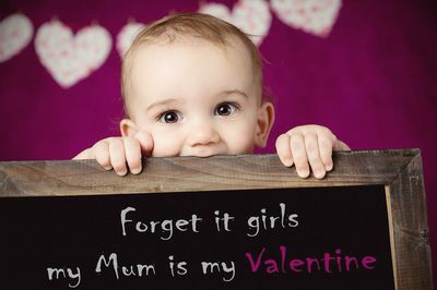 Close-up of baby boy