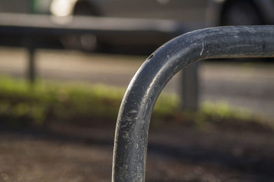 Close-up of metal object