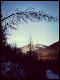 Scenic view of mountains